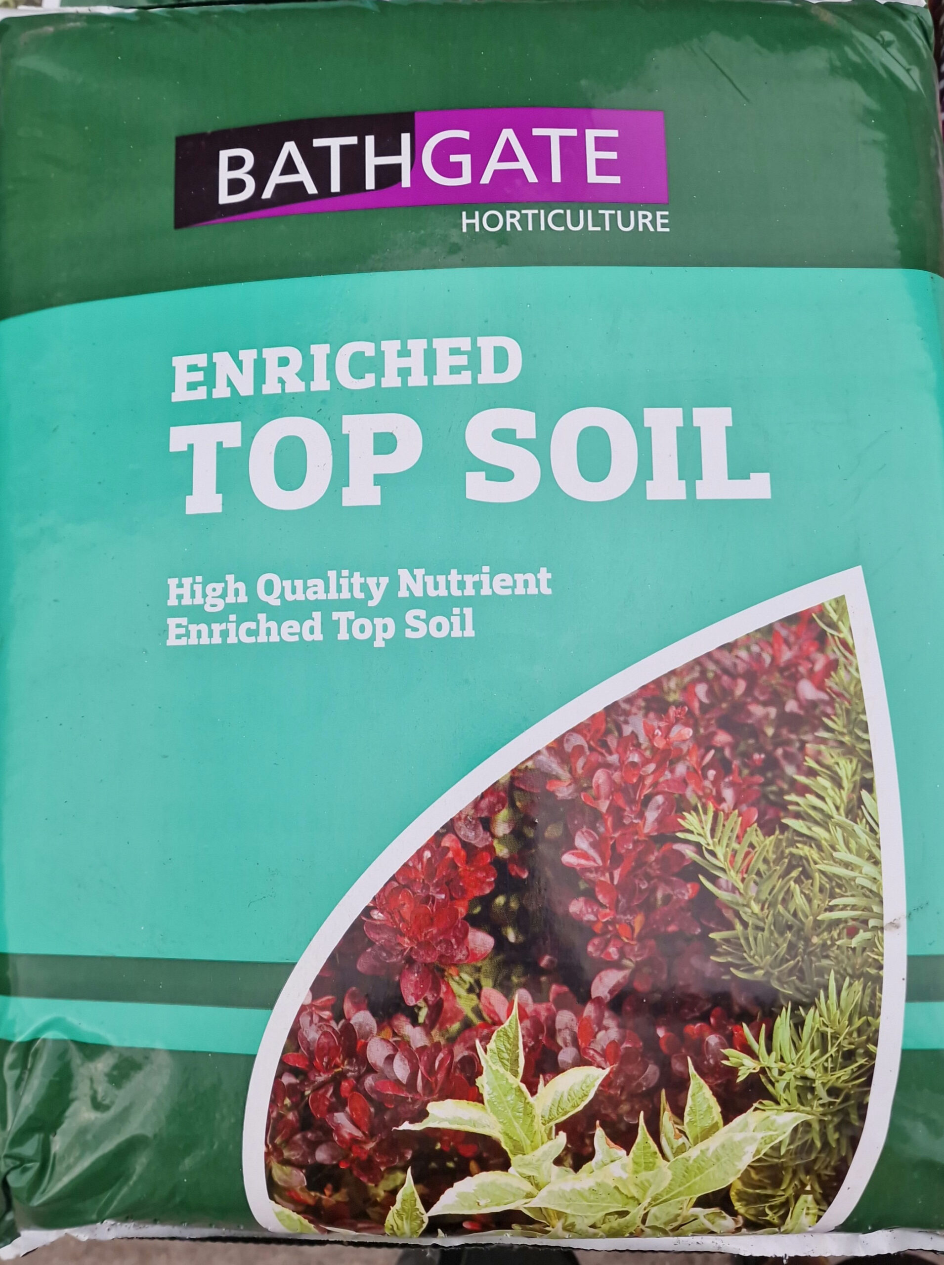 Enriched top soil