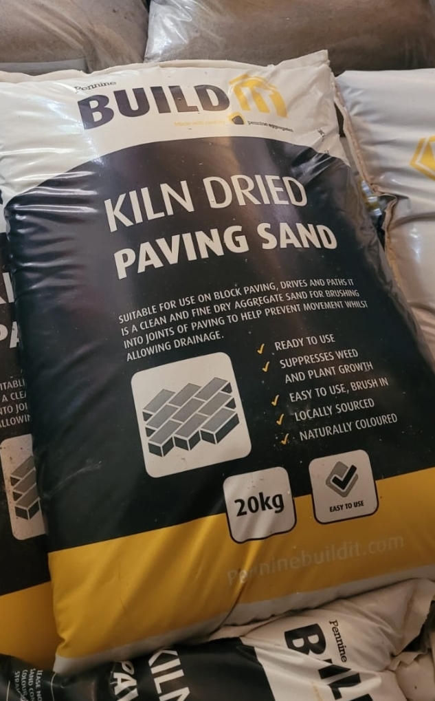 kiln dried sand
