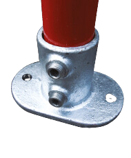 132 – BASE PLATE for 48.3 mm Scaffold / Galvanised Tubes