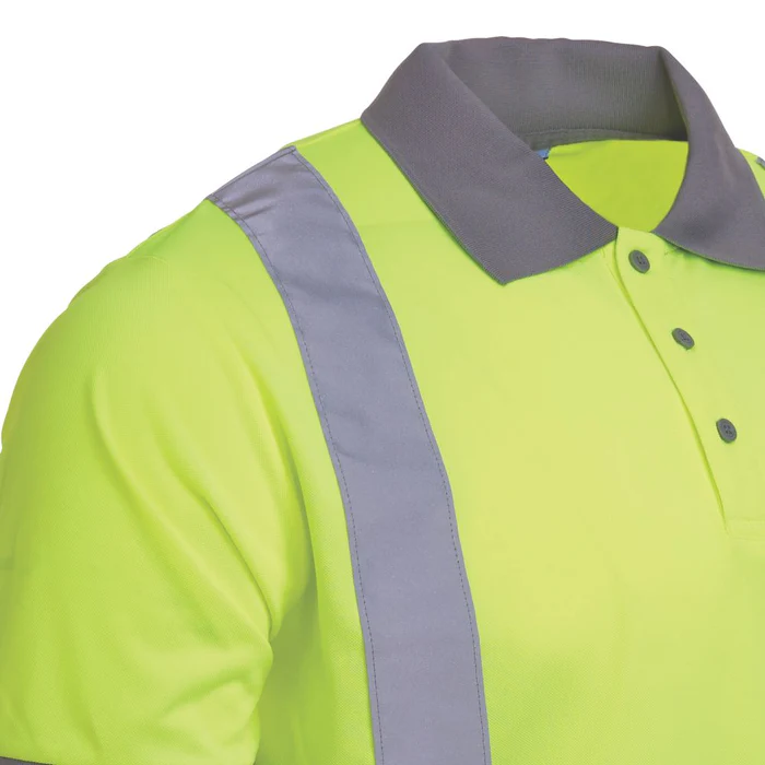 HV Polo Shirt - Yellow - Image 2