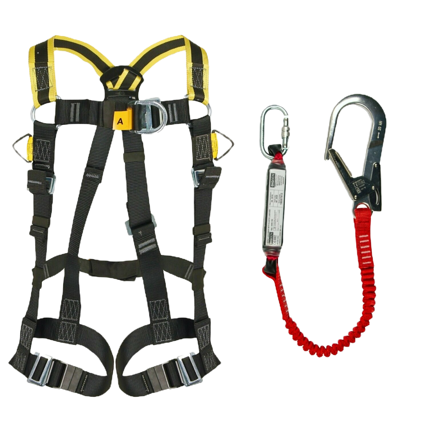BIG BEN® HA Design Harness c/w 2m Single Elasticated Lanyard