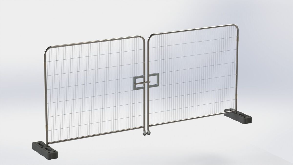 Anti-Climb Vehicle Gate (4.2m x 2m) - Image 2