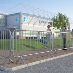 Crowd barrier hire