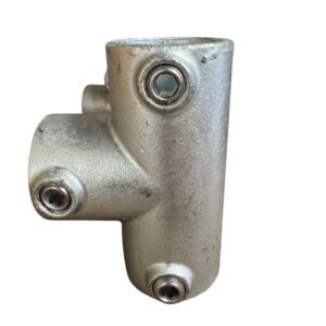 Tube Clamp T for Scaffold / Galvanised Tube 48.33mm - 104 – LONG TEE - Size 4