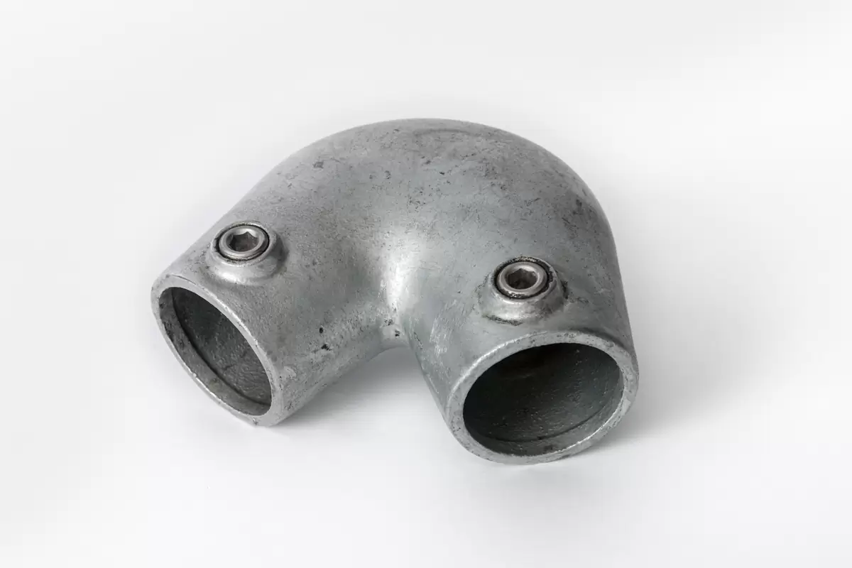 123 - Acute Angle Elbow for 48.3 mm scaffold / galvanised Tube Clamp Size 4
