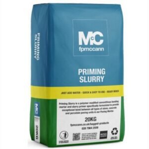 Blue bag of priming slurry, 20kg.